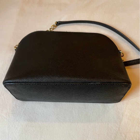 Michael Kors Black Crossbody Purse with gold chain - Picture 3 of 3